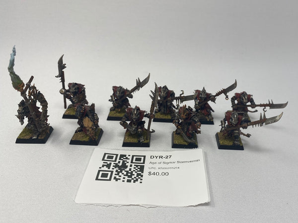 Age of Sigmar Stormvermin DYR-27