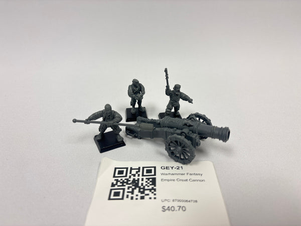 Warhammer Fantasy Empire Great Cannon GEY-21