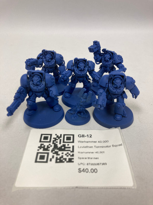 Warhammer 40,000 Leviathan Terminator Squad GII-12