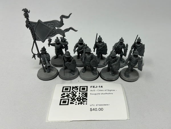 AoS - Cities of Sigmar - freeguild steelhelms FEJ-14