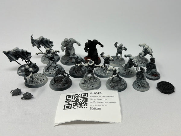 Blood Bowl Necromantic Horror Team: The Wolfenburg Crypt-Stealers EHV-25