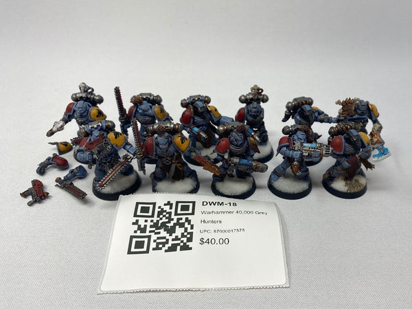 Warhammer 40,000 Grey Hunters DWM-18