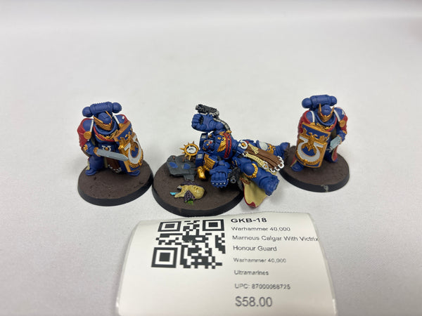 Warhammer 40,000 Marneus Calgar With Victrix Honour Guard GKB-18