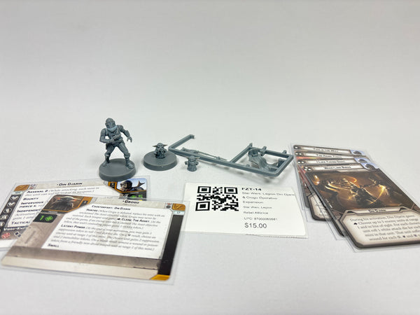 Star Wars: Legion Din Djarin & Grogu Operative Expansion FZT-14