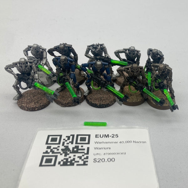 Warhammer 40,000 Necron Warriors EUM-25