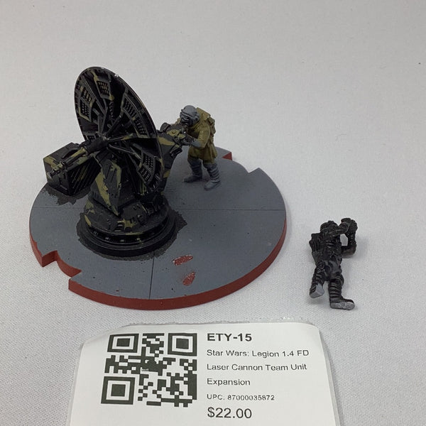 Star Wars: Legion 1.4 FD Laser Cannon Team Unit Expansion ETY-15