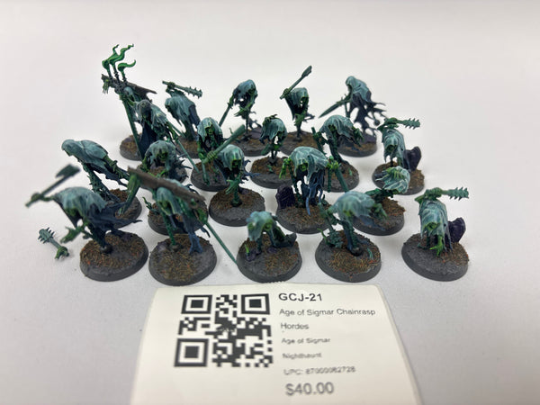 Age of Sigmar Chainrasp Hordes GCJ-21