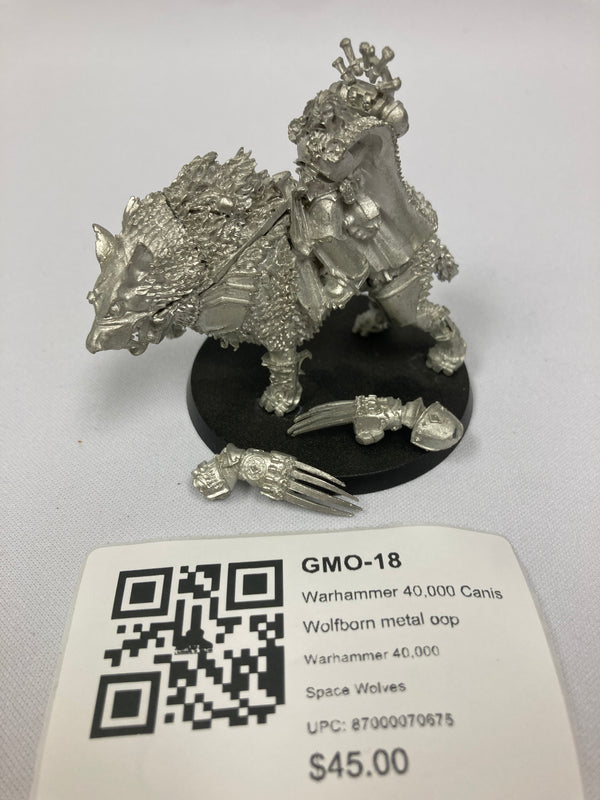 Warhammer 40,000 Canis Wolfborn metal oop GMO-18