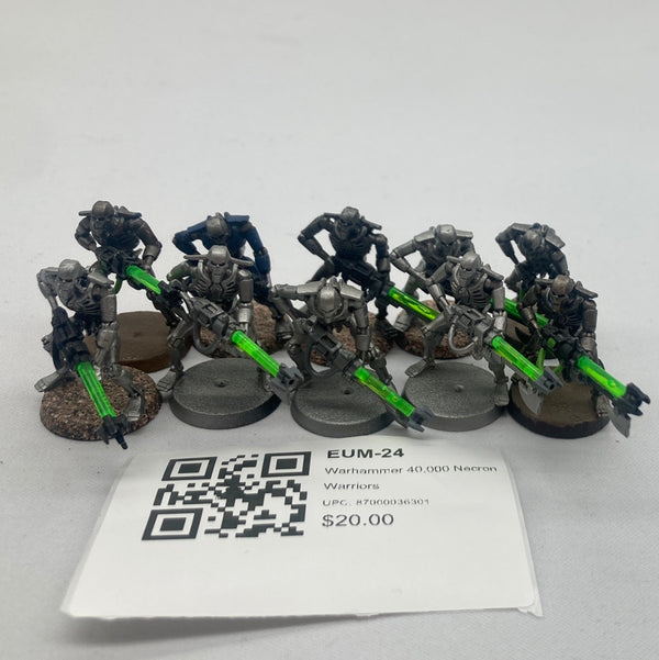 Warhammer 40,000 Necron Warriors EUM-24
