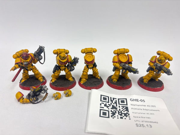 Warhammer 40,000 Primaris Intercessors GHE-05