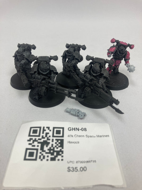 40k Chaos Space Marines Havocs GHN-08