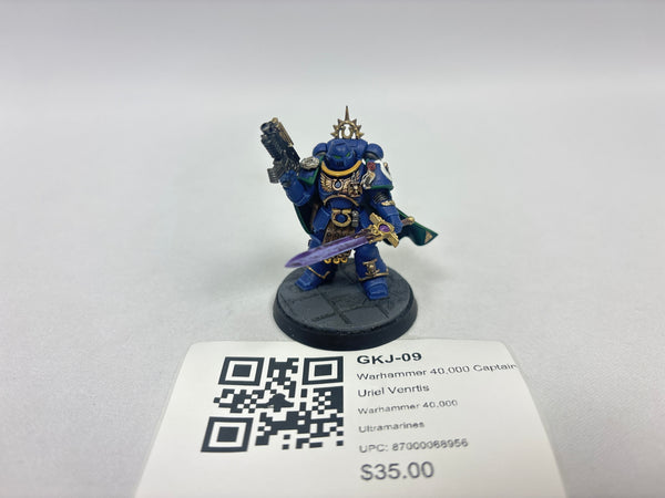 Warhammer 40,000 Captain Uriel Venrtis GKJ-09
