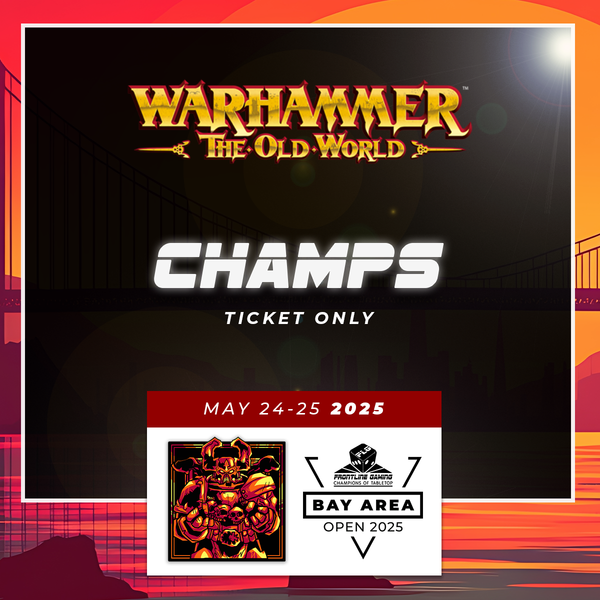 BAO 2025 - Old World Champs (Ticket Only)