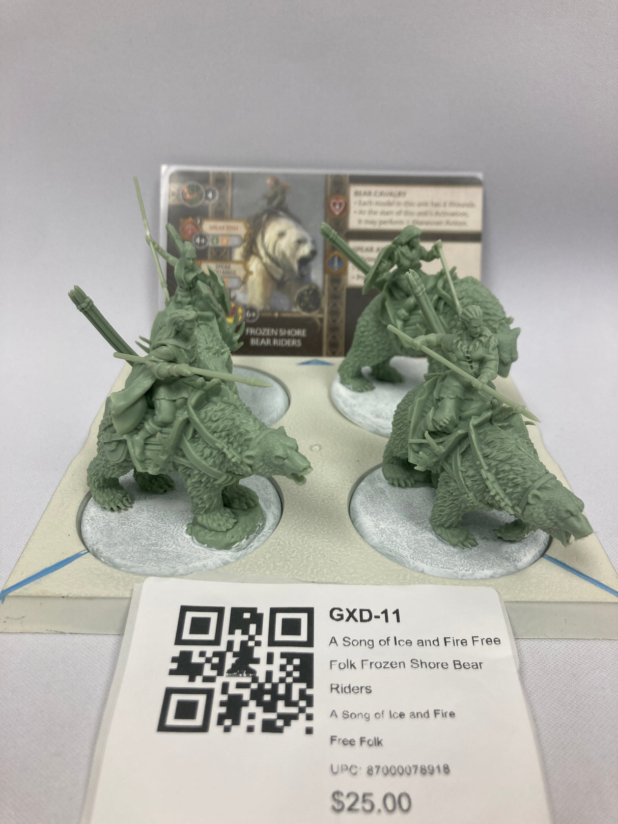 A Song of Ice and Fire Free Folk Frozen Shore Bear Riders GXD-11