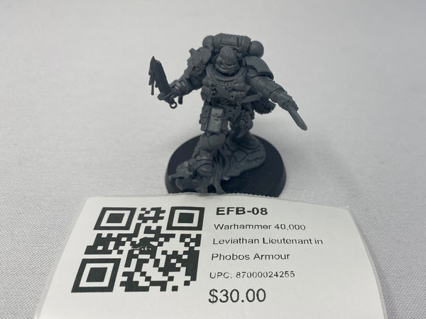 Warhammer 40,000 Leviathan Lieutenant in Phobos Armour EFB-08