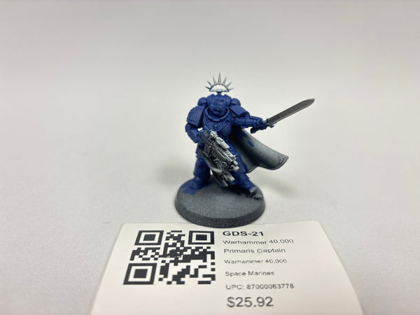 Warhammer 40,000 Primaris Captain GDS-21