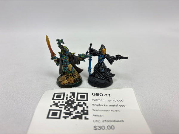 Warhammer 40,000 Warlocks metal oop GEO-11