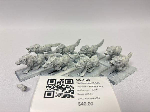 Warhammer 40,000 Fenrisian Wolves oop GLH-26