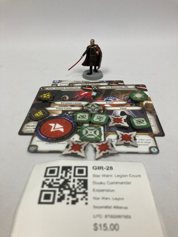 Star Wars: Legion Count Dooku Commander Expansion GIR-28