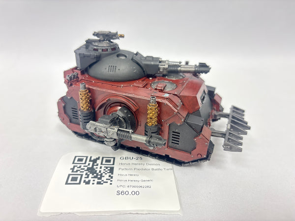Horus Heresy Deimos Pattern Predator Battle Tank GBU-25