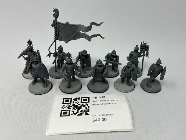 AoS - Cities of Sigmar - freeguild steelhelms FEJ-12