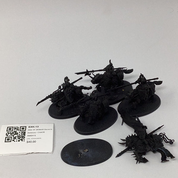 AGE OF SIGMAR Slaves to Darkness - CHAOS KNIGHTS EXK-13