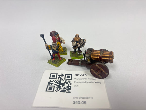 Warhammer Fantasy Empire Hellblaster Volley Gun GEY-25