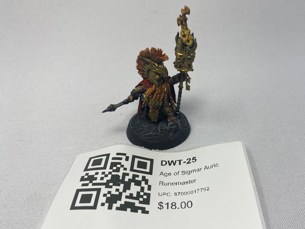 Age of Sigmar Auric Runemaster DWT-25