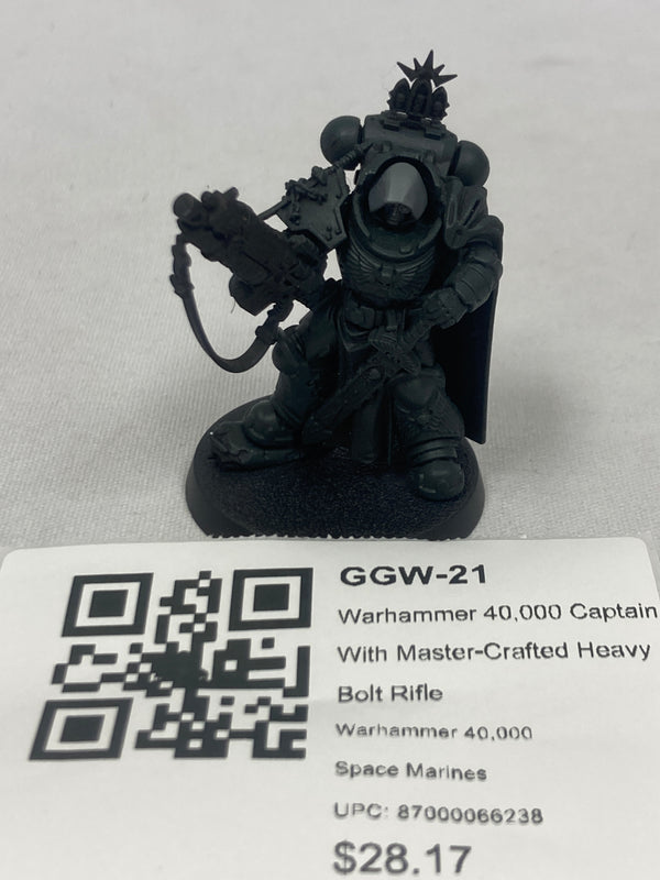 Warhammer 40,000 Captain With Master-Crafted Heavy Bolt Rifle GGW-21