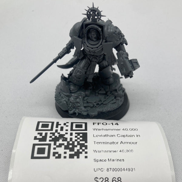 Warhammer 40,000 Leviathan Captain in Terminator Armour FFO-14