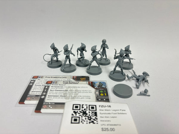Star Wars: Legion Pyke Syndicate Foot Soldiers FZU-16
