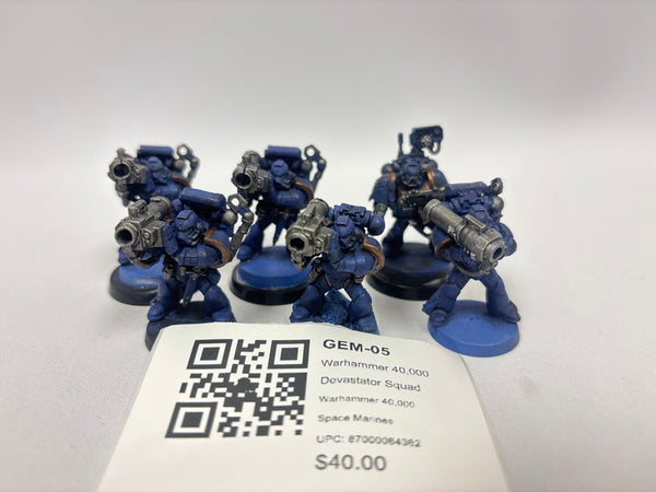 Warhammer 40,000 Devastator Squad GEM-05
