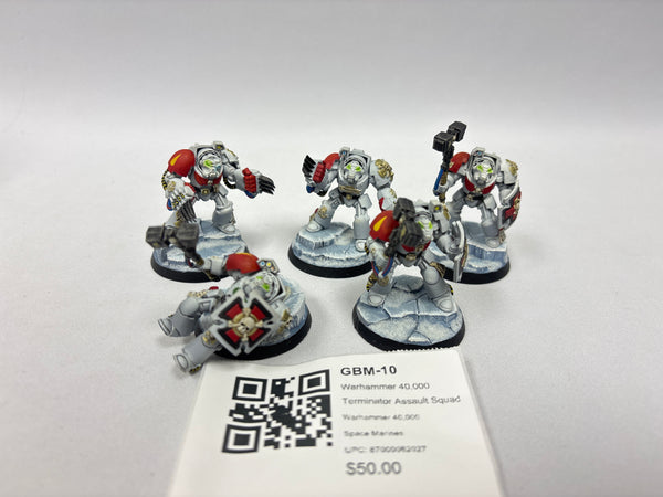 Warhammer 40,000 Terminator Assault Squad GBM-10