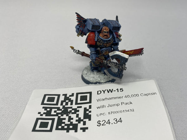 Warhammer 40,000 Captain with Jump Pack DYW-15