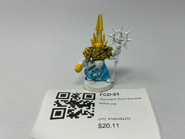 Thousand Sons Sorcerer metal oop FCD-23