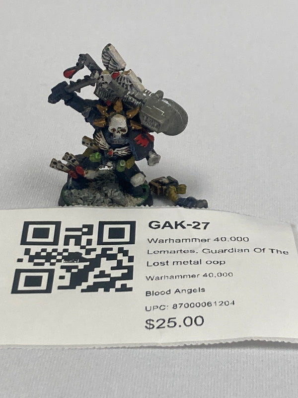 Warhammer 40,000 Lemartes, Guardian Of The Lost metal oop GAK-27