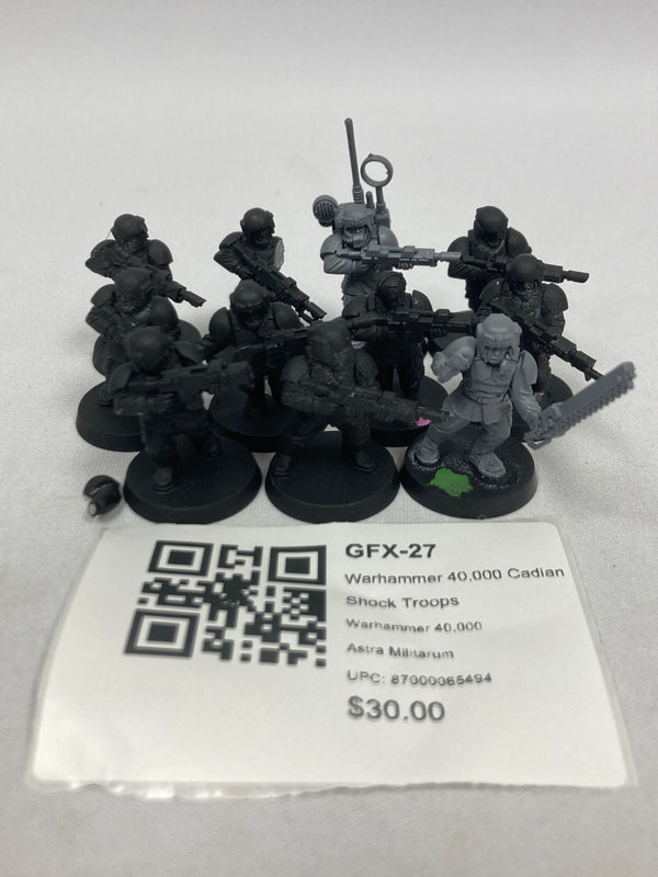 Warhammer 40,000 Cadian Shock Troops GFX-27
