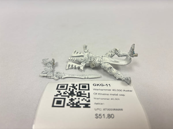 Warhammer 40,000 Avatar Of Khaine metal oop GKG-11
