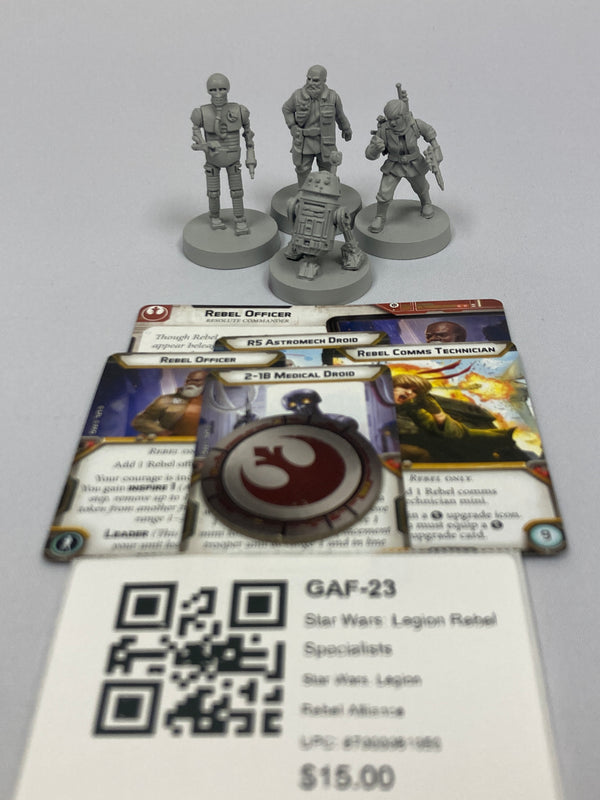 Star Wars: Legion Rebel Specialists GAF-23