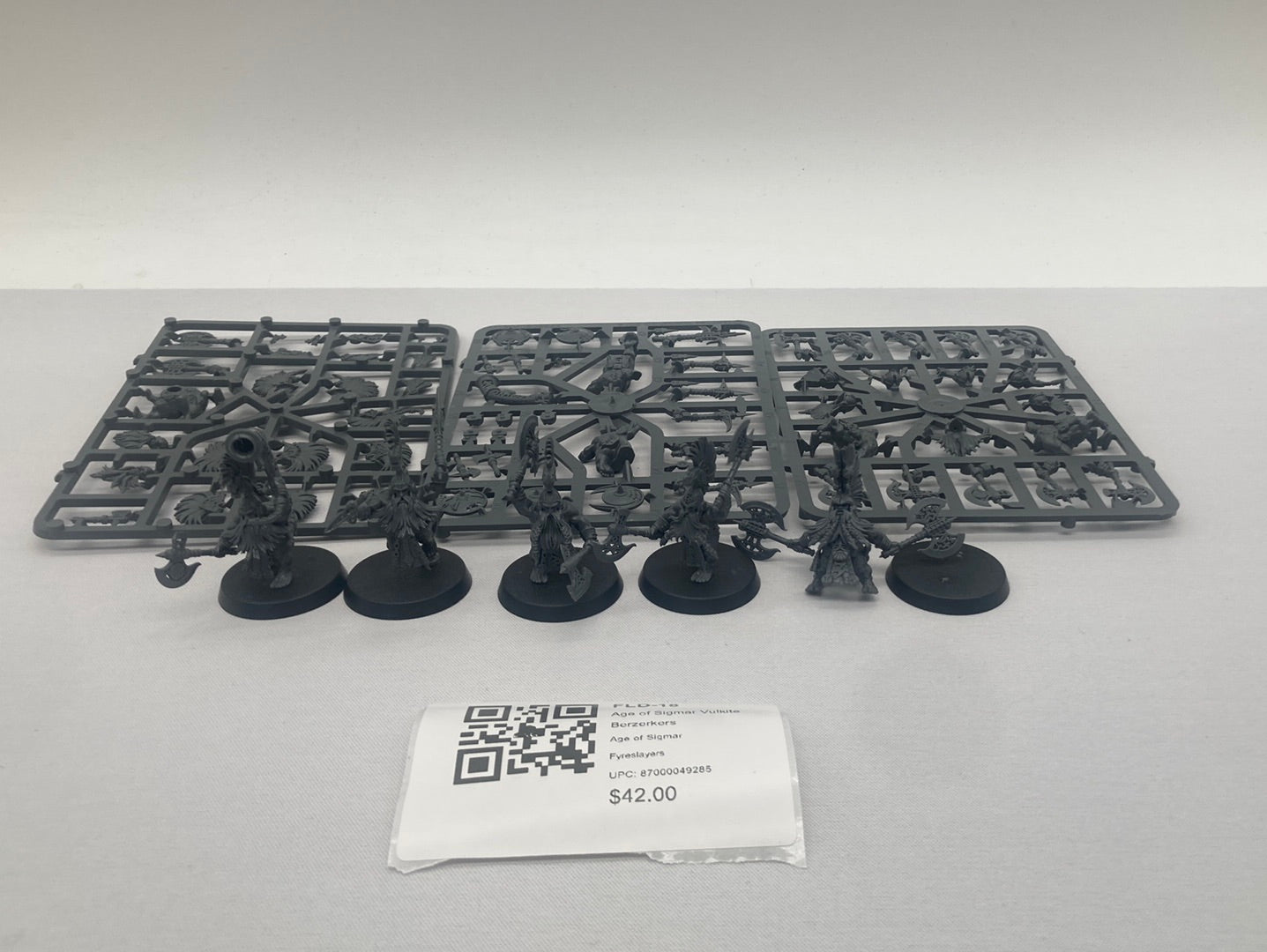 Vulkite Berzerkers - 5 Fyreslayers - Warhammer Age Of Sigmar - Nuovi Non Montati