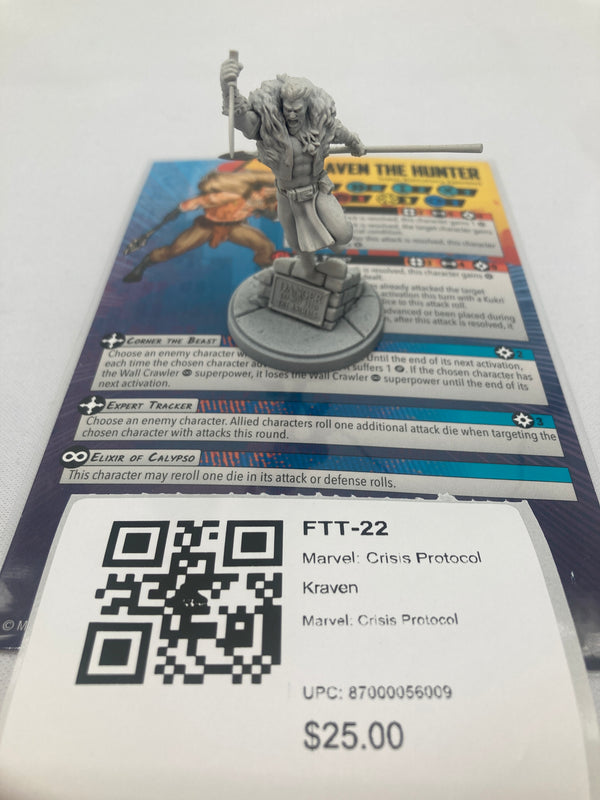 Marvel: Crisis Protocol Kraven FTT-22
