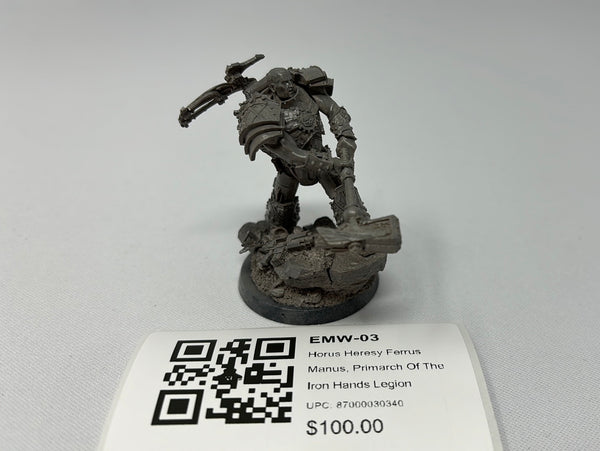 Horus Heresy Ferrus Manus, Primarch Of The Iron Hands Legion EMW-03