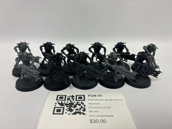 Warhammer 40,000 Necron Warriors FUX-31