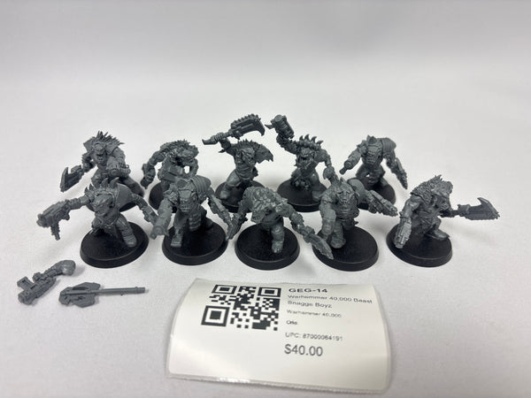 Warhammer 40,000 Beast Snagga Boyz GEG-14