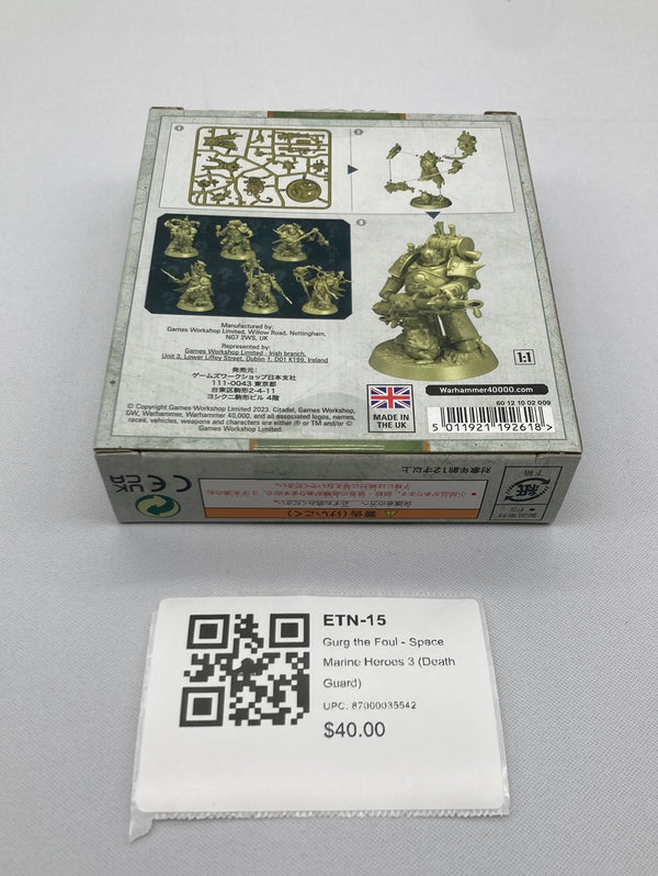 Gurg the Foul - Space Marine Heroes 3 (Death Guard) ETN-15