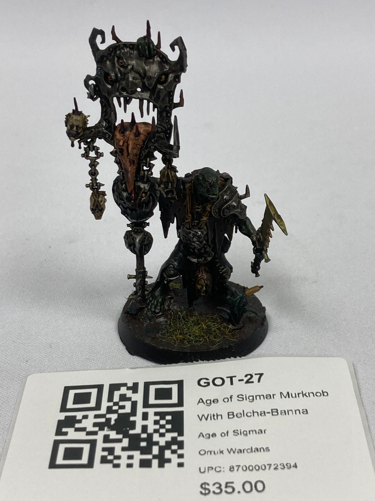 Age of Sigmar Murknob With Belcha-Banna GOT-27