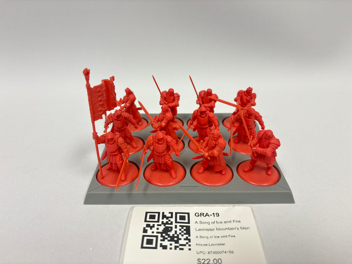 A Song of Ice and Fire Lannister Mountain's Men GRA-19
