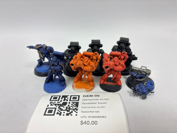 Warhammer 40,000 Devastator Squad GEM-06