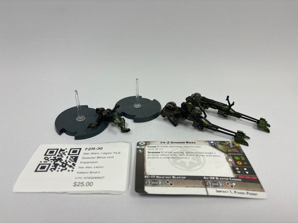 Star Wars: Legion 74-Z Speeder Bikes Unit Expansion FZR-30