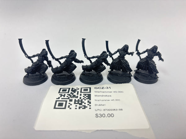 Warhammer 40,000 Mandrakes GCZ-31